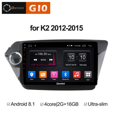 Ownice G10 S9731E  KIA RIO (Android 8.1)