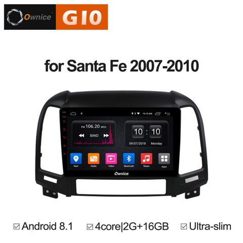 Ownice G10 S9717E  Hyundai SantaFe 2 (Android 8.1)